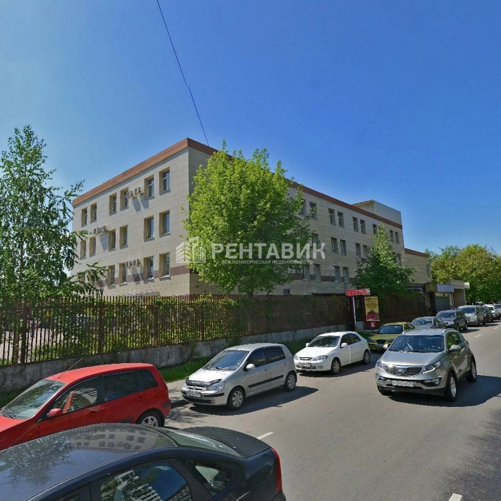 фасад дома, здание по адресу г Москва, ул Шкулёва, д 2А