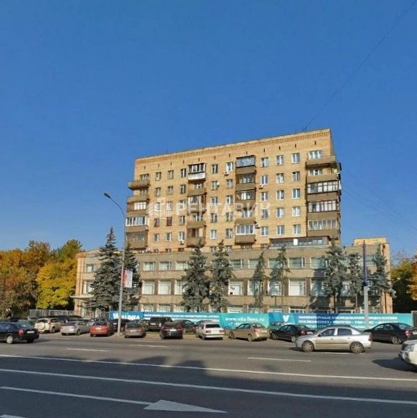 фасад дома, здание по адресу г Москва, Можайское шоссе, д 10