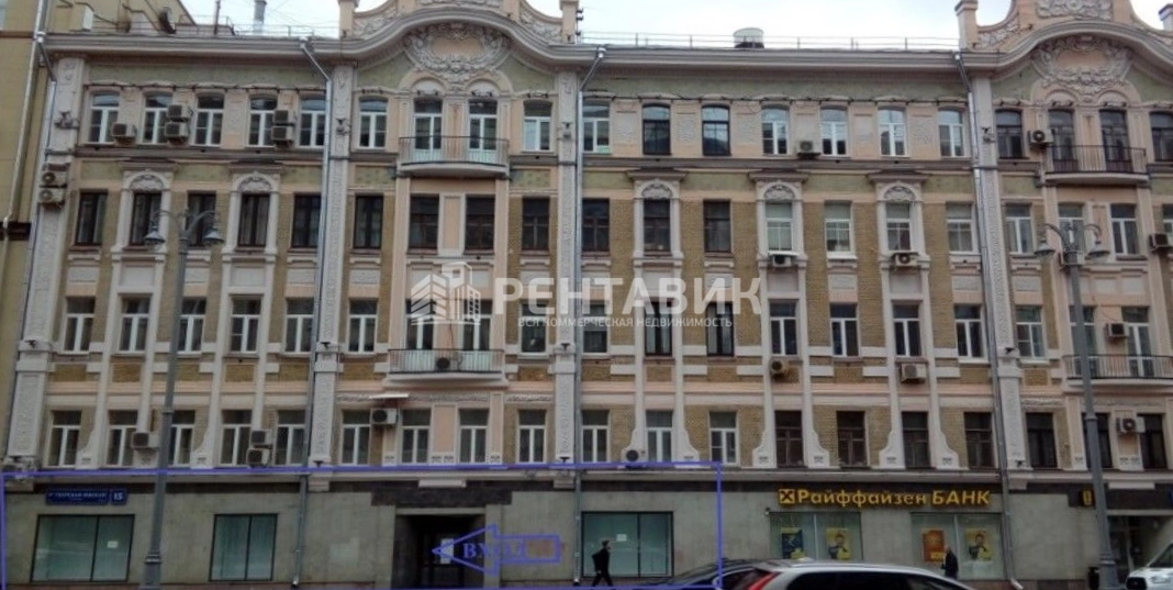 фасад дома, здание по адресу г Москва, ул 1-я Тверская-Ямская, д 15
