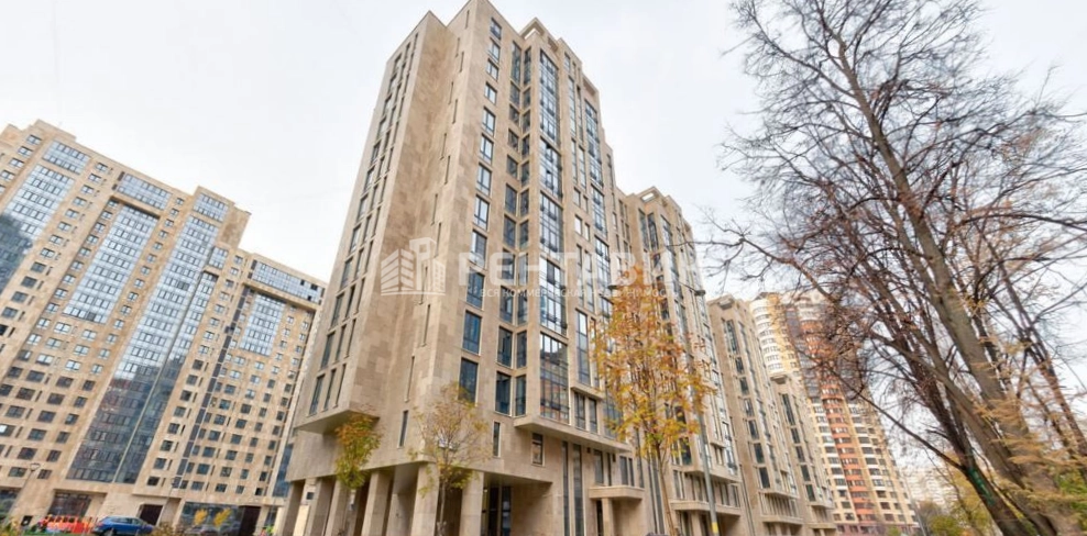 фасад дома, здание по адресу г Москва, Ленинский пр-кт, д 105 к 2 