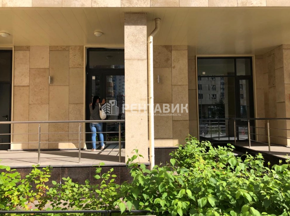 фасад дома, здание по адресу г Москва, Ленинский пр-кт, д 105 к 2 