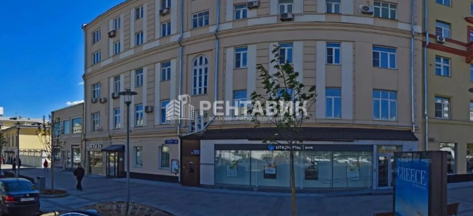 фасад дома, здание по адресу г Москва, Зубовский б-р, д 29 