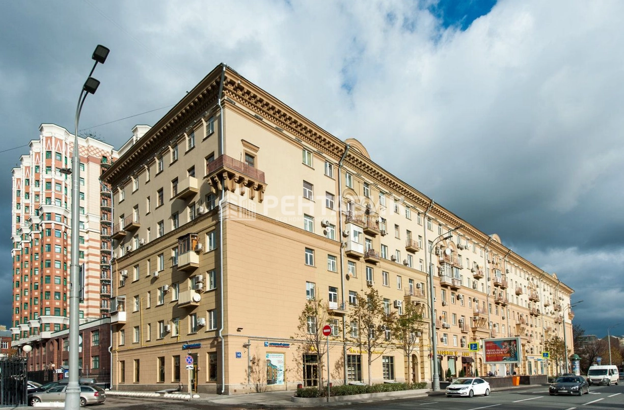 фасад дома, здание по адресу г Москва, ул Житная, д 10 