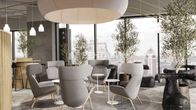 Офис Officeflex DM Tower площадью 495 квадратных метров