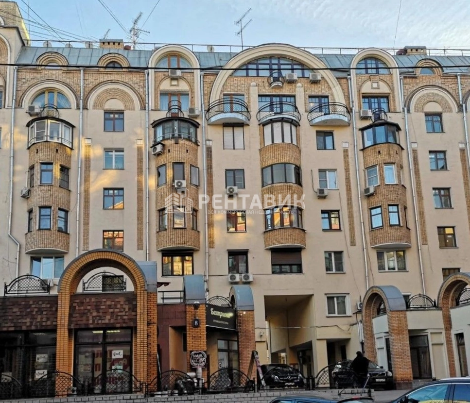 фасад дома, здание по адресу г Москва, Луков пер, д 8