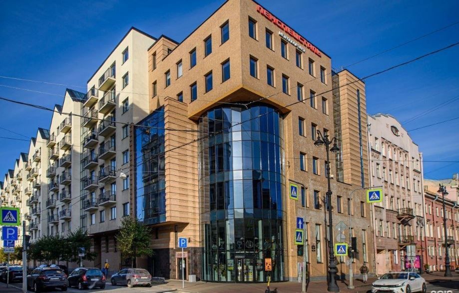 фасад дома, здание по адресу г Санкт-Петербург, Лиговский пр-кт, д 123