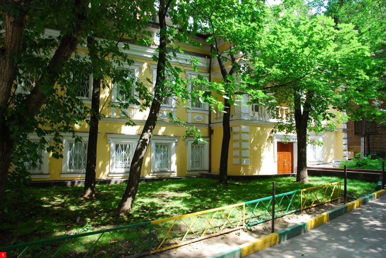 фасад дома, здание по адресу г Москва, Шубинский пер, д 6 стр 4 