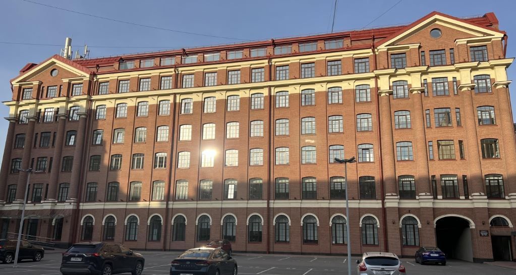 фасад дома, здание по адресу г Санкт-Петербург, Московский пр-кт, д 140 к 2