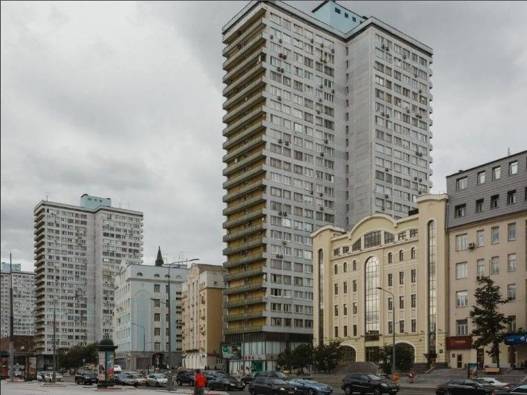 фасад дома, Бизнес-центр Новый Арбат, 16 по адресу г Москва, ул Новый Арбат, д 16