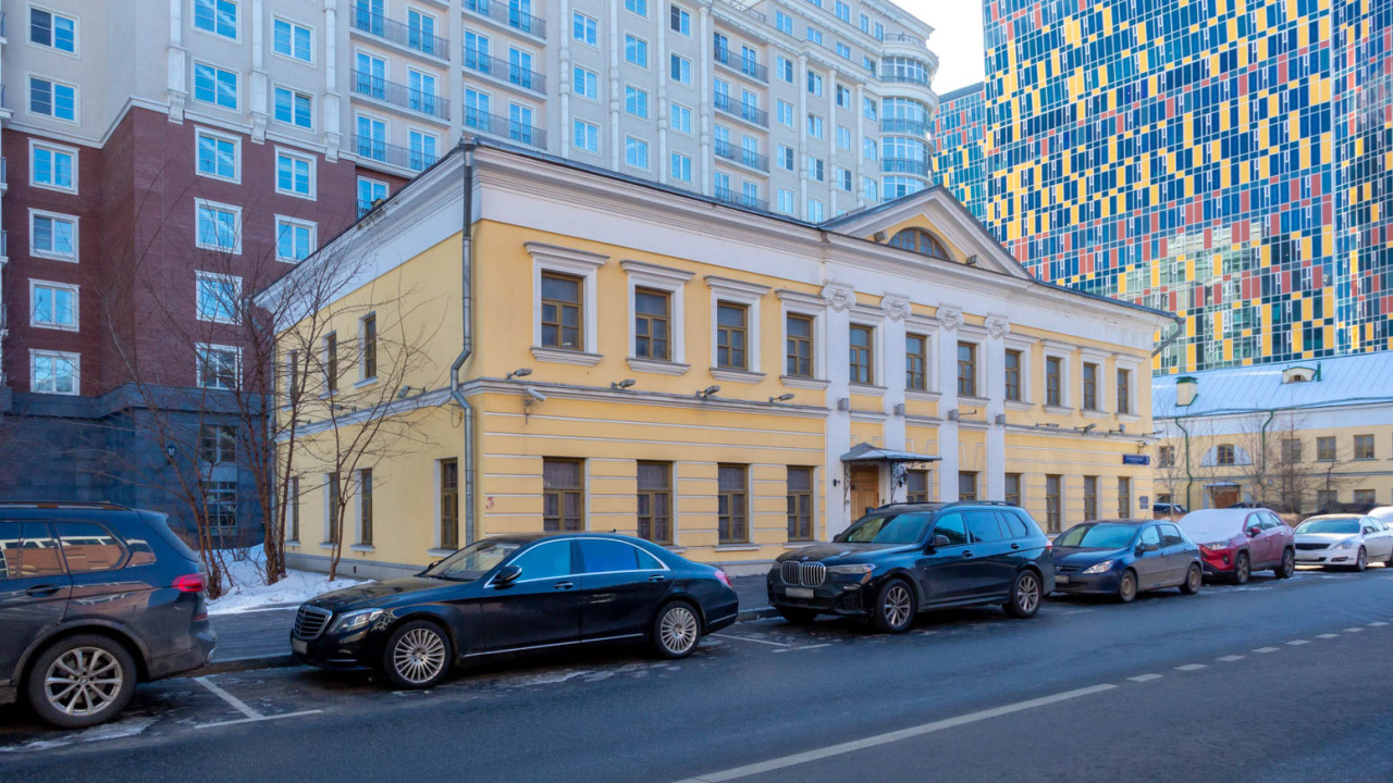 фасад дома, здание по адресу г Москва, 3-й Люсиновский пер, д 5 