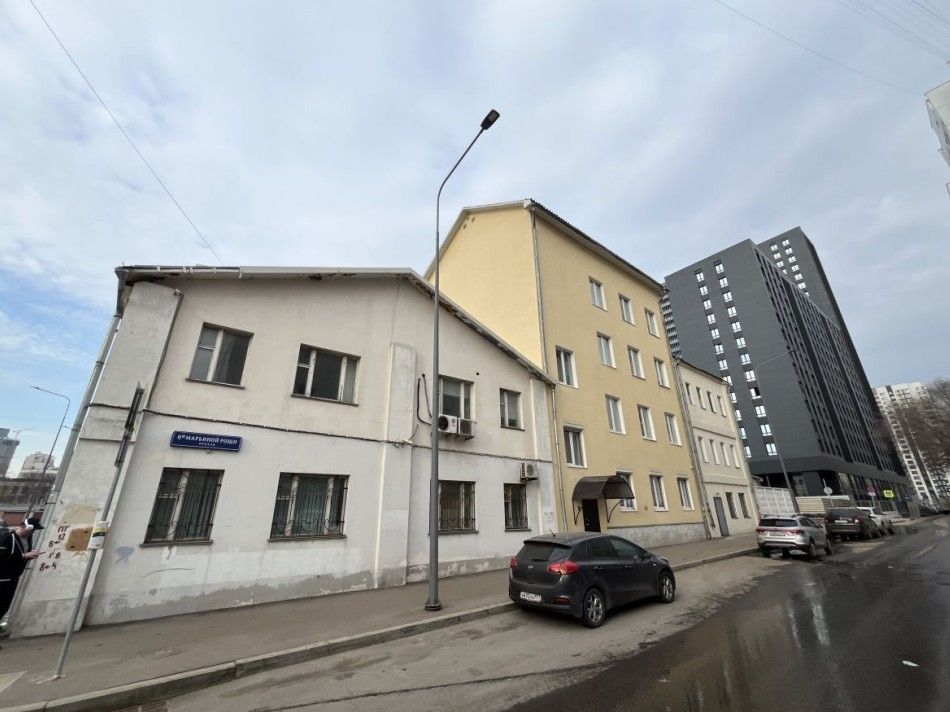 фасад дома, здание по адресу г Москва, ул Октябрьская, д 80 стр 1