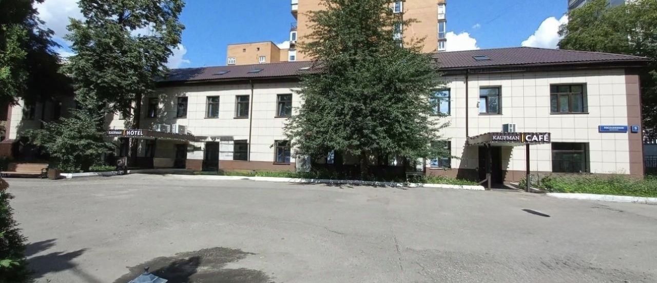 фасад дома, здание по адресу г Москва, Посланников пер, д 9 стр 5 