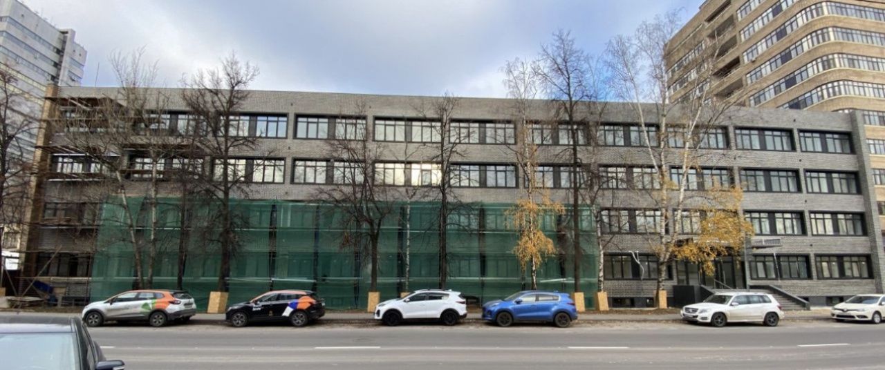 фасад дома, Бизнес-центр Кирпичная, 41 по адресу г Москва, ул Кирпичная, д 41