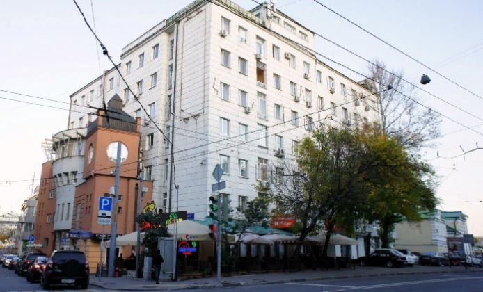 фасад дома, здание по адресу г Москва, ул Большая Полянка, д 51А/9 