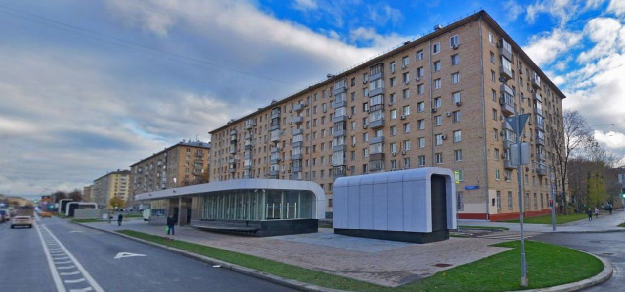 фасад дома, здание по адресу г Москва, Ленинский пр-кт, д 79