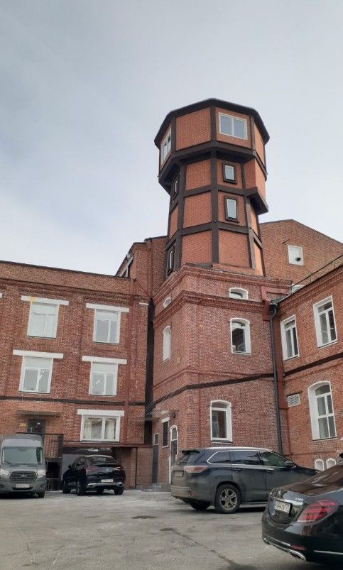 фасад дома, здание по адресу г Москва, Большой Саввинский пер, д 12 стр 18 