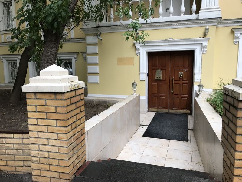фасад дома, здание по адресу г Москва, Шубинский пер, д 6 стр 4 