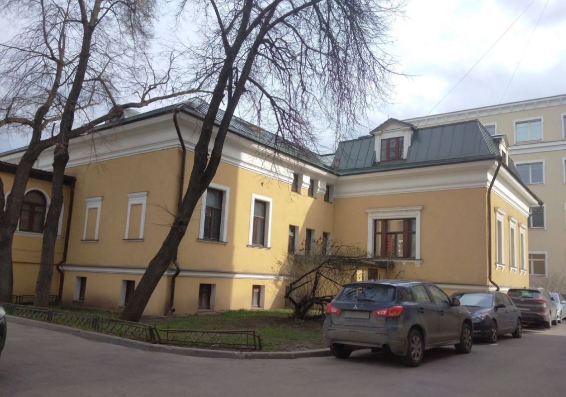 фасад дома, здание по адресу г Москва, ул Большая Ордынка, д 38 стр 1