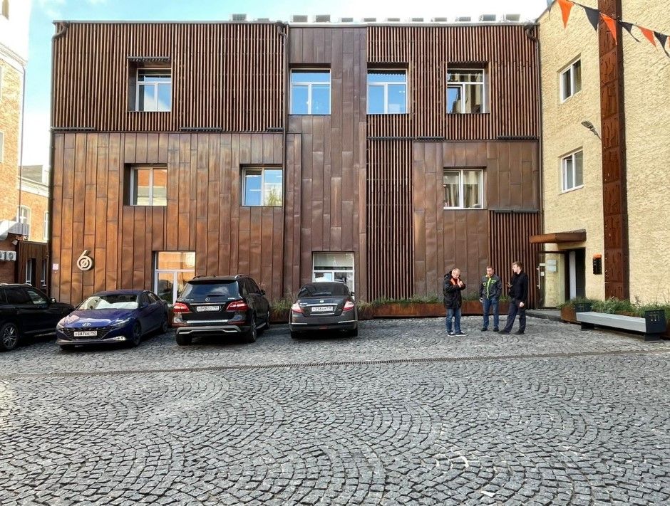 фасад дома, здание по адресу г Москва, Холодильный пер, д 3 к 1 стр 6