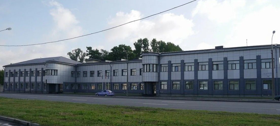 фасад дома, здание по адресу г Санкт-Петербург, Октябрьская наб, д 34 к 6 литера А