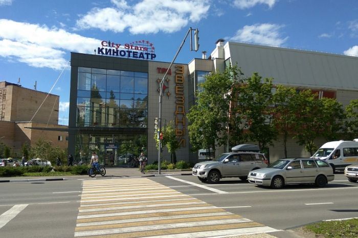 фасад дома, Бизнес-центр Звёздный по адресу Московская обл, г Краснознаменск, ул Молодежная, зд 2/1