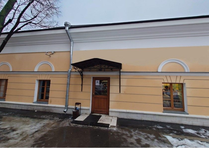 фасад дома, Бизнес-центр К24 по адресу г Москва, Комсомольский пр-кт, д 24 стр 1