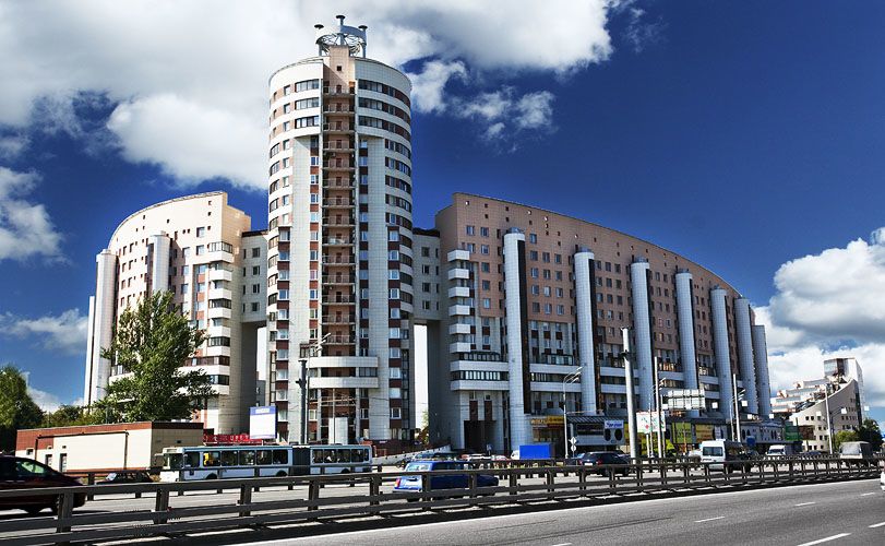 фасад дома, здание по адресу г Москва, пр-кт Маршала Жукова, д 59