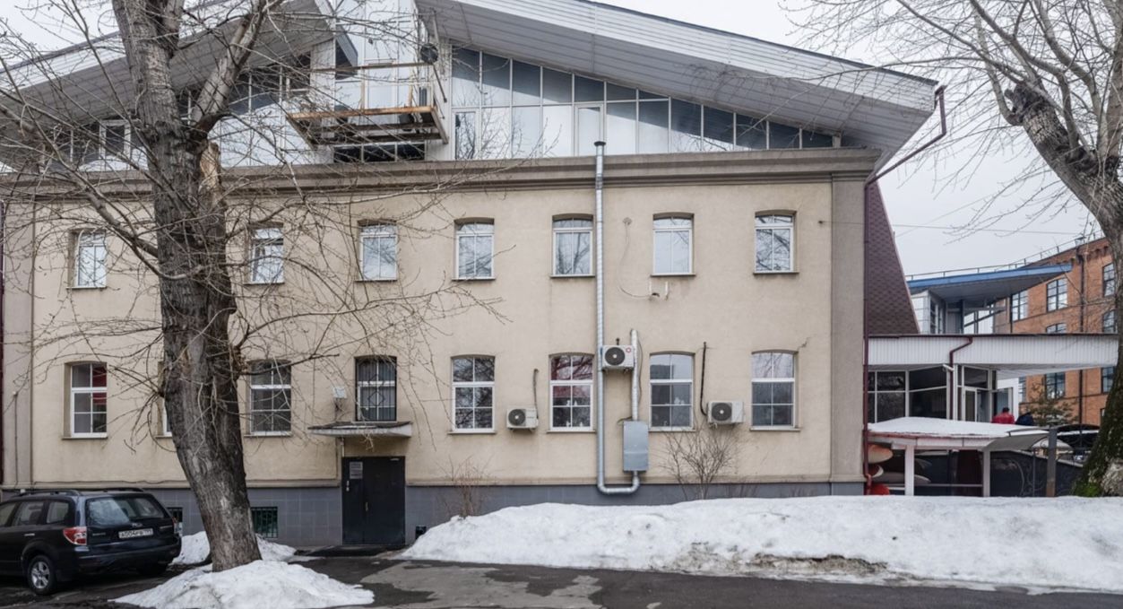 фасад дома, здание по адресу г Москва, Варшавское шоссе, д 5 стр 1