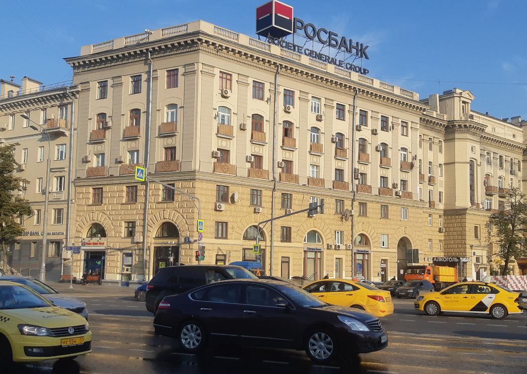 фасад дома, здание по адресу г Москва, ул Зацепский Вал, д 5 