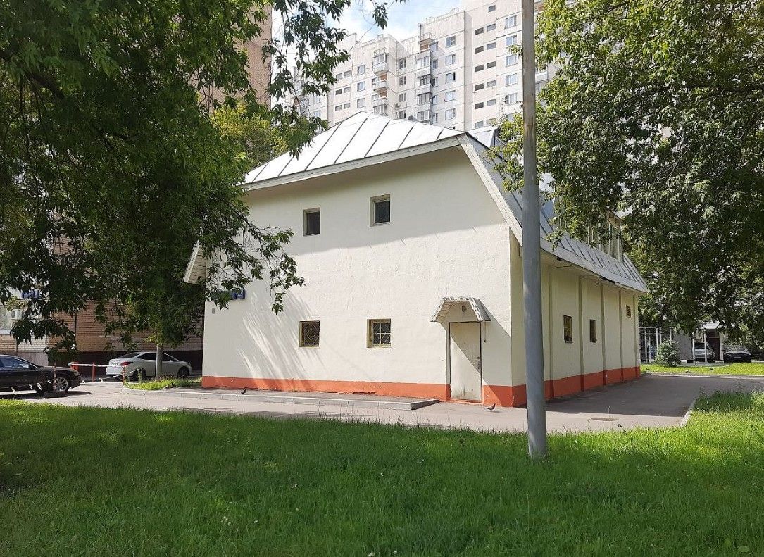 фасад дома, здание по адресу г Москва, ул Клары Цеткин, д 29 стр 2