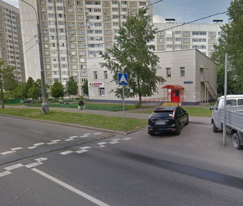 фасад дома, здание по адресу г Москва, ул Беловежская, д 63
