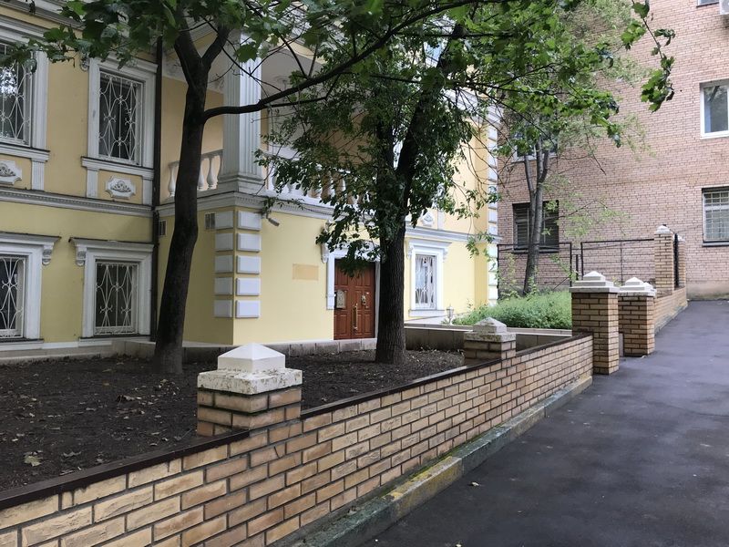 фасад дома, здание по адресу г Москва, Шубинский пер, д 6 стр 4 
