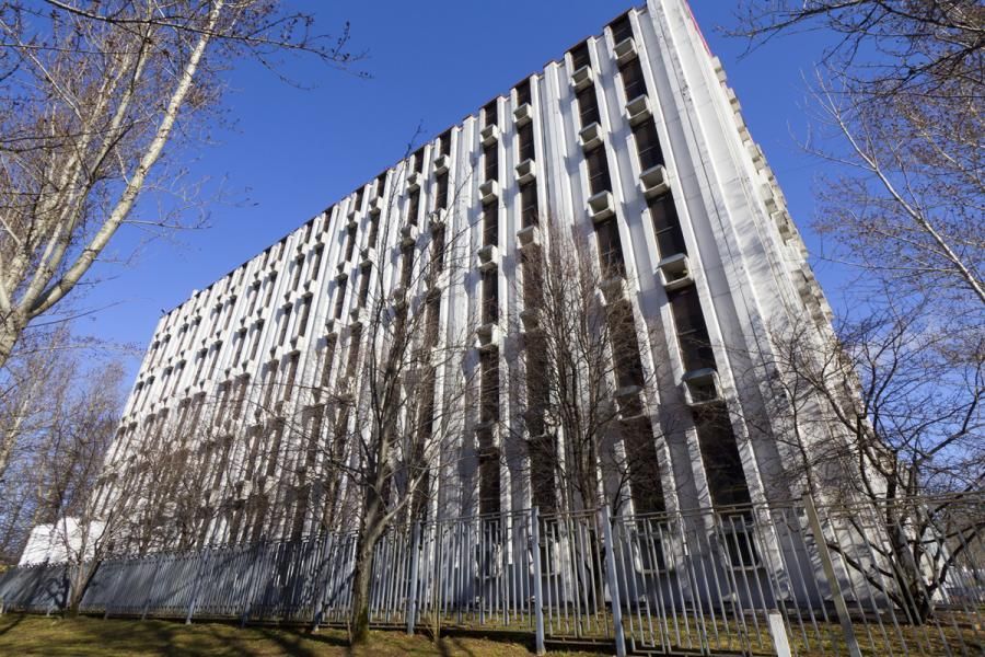 фасад дома, здание по адресу г Москва, ул Азовская, д 32