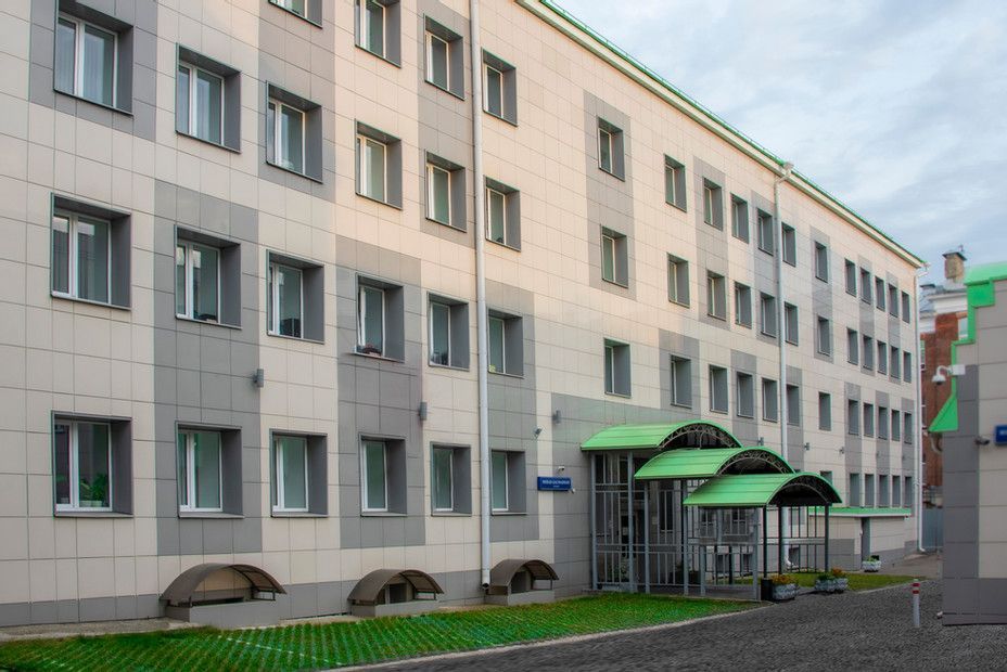 фасад дома, здание по адресу г Москва, ул Новая Басманная, д 23 стр 2 