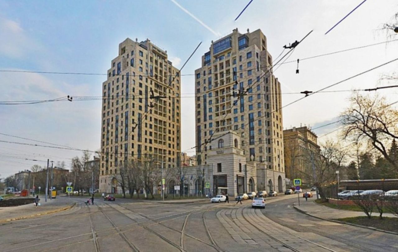 фасад дома, здание по адресу г Москва, ул Орджоникидзе, д 1