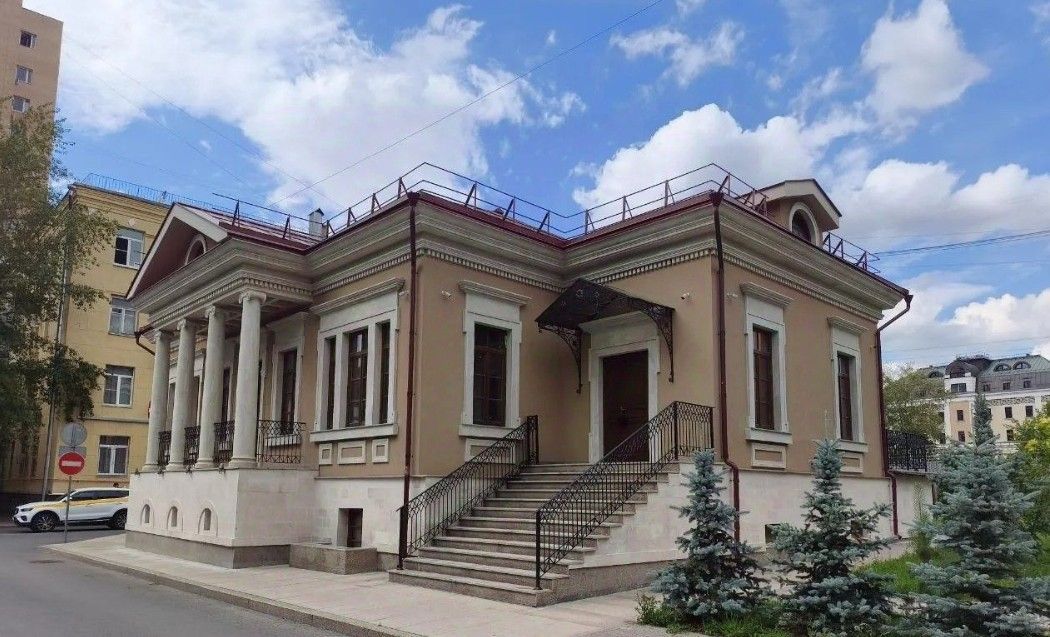 фасад дома, здание по адресу г Москва, Средний Трёхгорный пер, д 6/20 стр 1