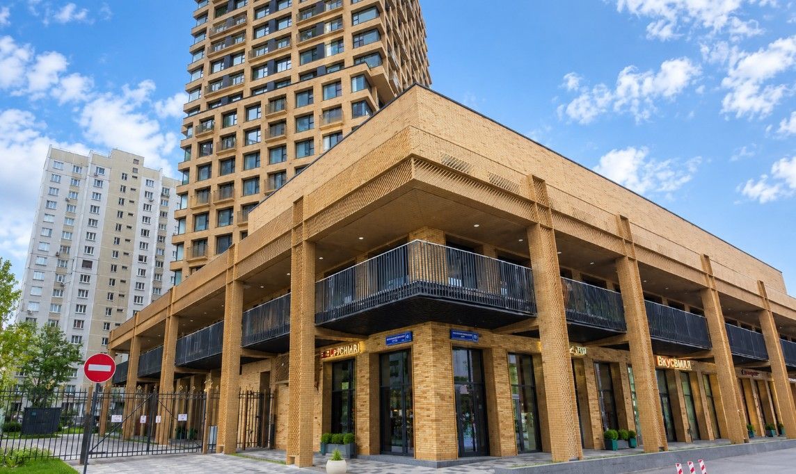 фасад дома, здание по адресу г Москва, ул Народного Ополчения, д 13