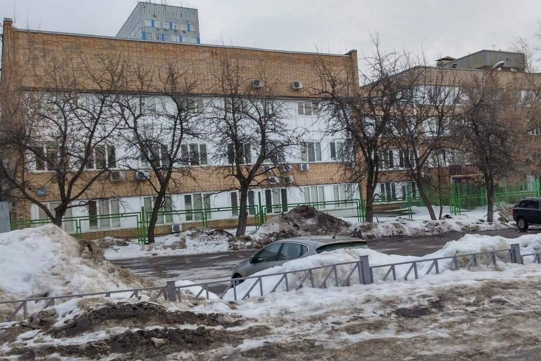 фасад дома, здание по адресу г Москва, Старокалужское шоссе, д 62 стр 1 