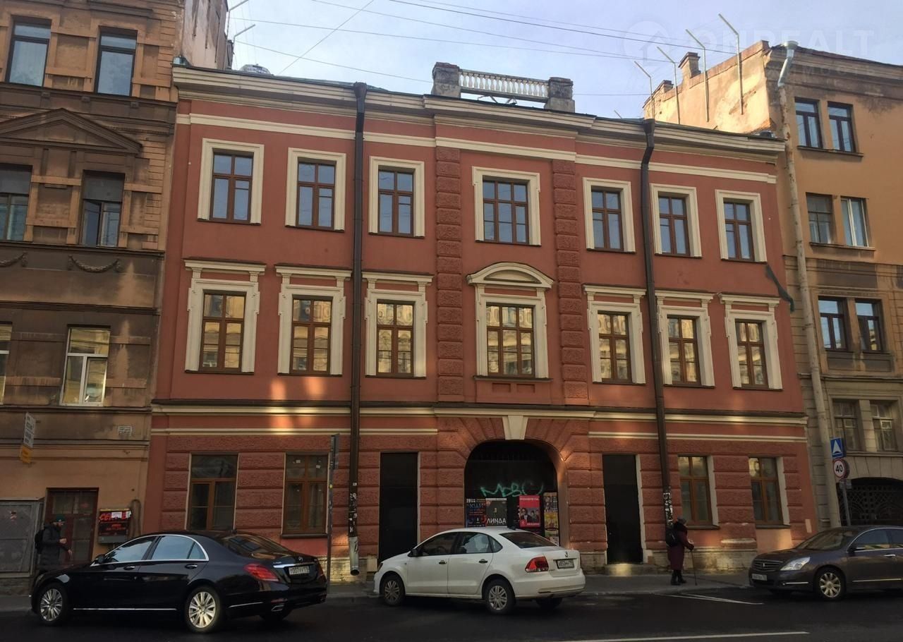 фасад дома, здание по адресу г Санкт-Петербург, ул Жуковского, д 19а