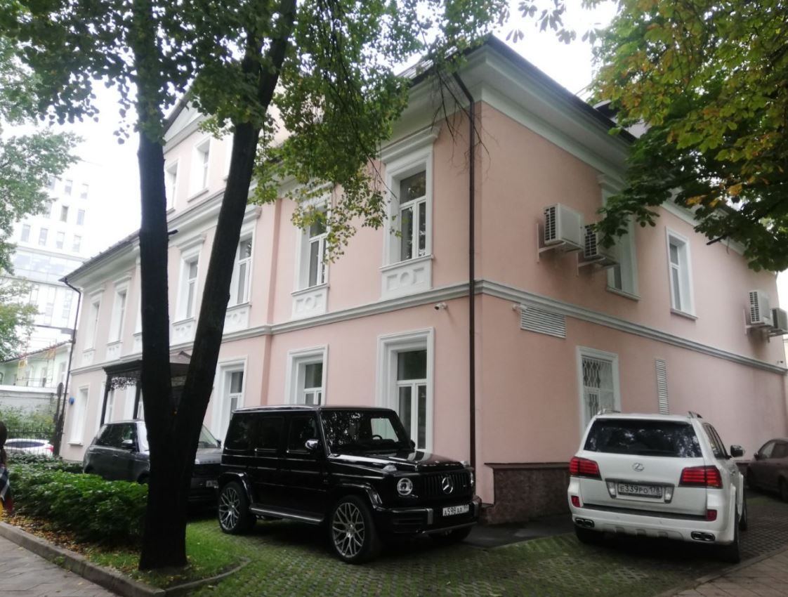 фасад дома, здание по адресу г Москва, Страстной б-р, д 13