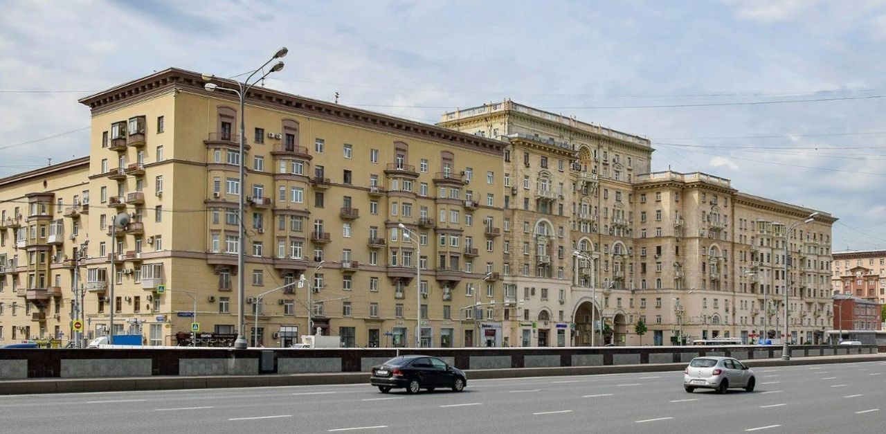 фасад дома, здание по адресу г Москва, Ленинградский пр-кт, д 71КГ