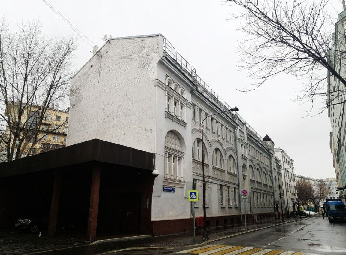 фасад дома, здание по адресу г Москва, 3-й Монетчиковский пер, д 4 стр 1