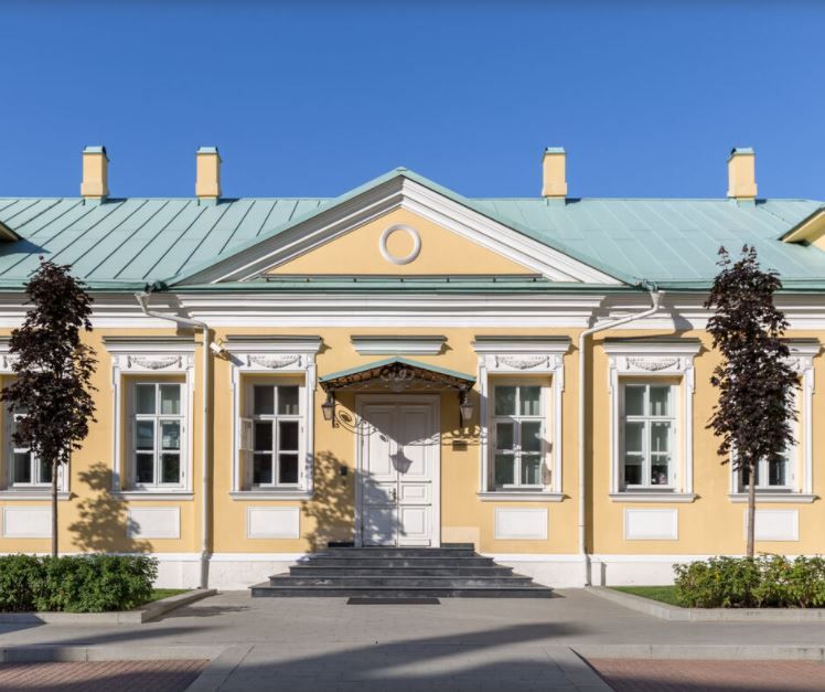 фасад дома, здание по адресу г Москва, ул Тимура Фрунзе, д 11 стр 56 