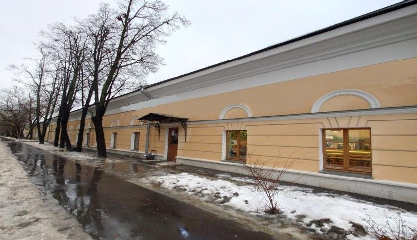 фасад дома, Бизнес-центр К24 по адресу г Москва, Комсомольский пр-кт, д 24 стр 1