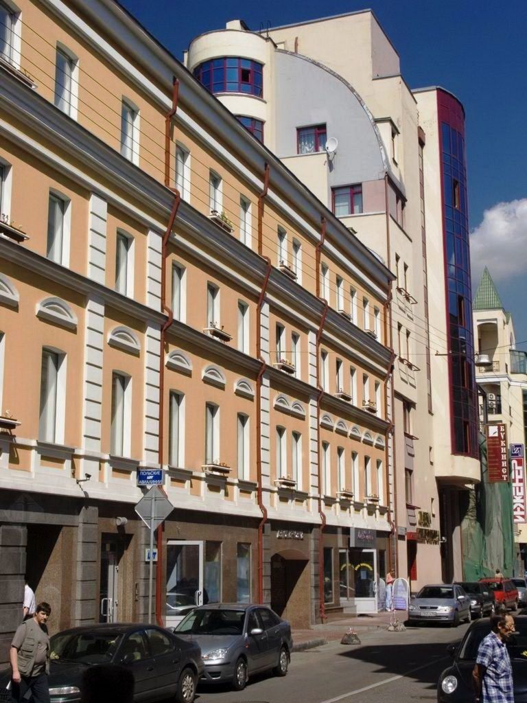 фасад дома, здание по адресу г Москва, ул Трубная, д 23 к 2 