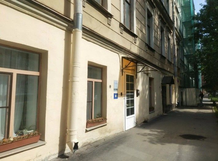 фасад дома, здание по адресу г Санкт-Петербург, линия 4-я В.О., д 53