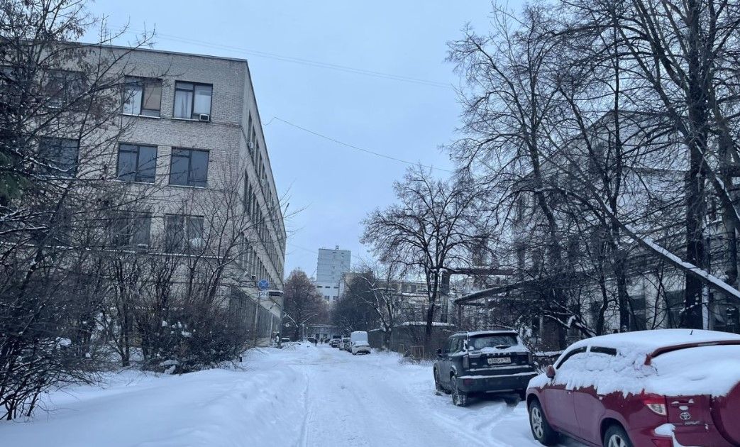 фасад дома, здание по адресу г Москва, ул Авиамоторная, д 55 к 1