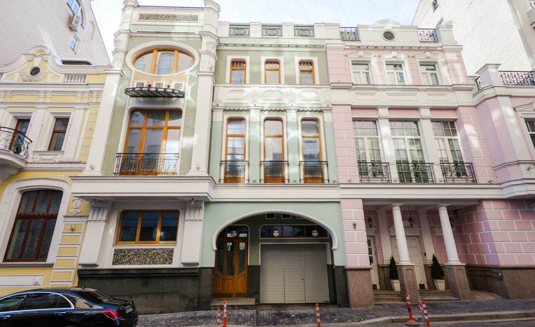 фасад дома, здание по адресу г Москва, Барыковский пер, д 7