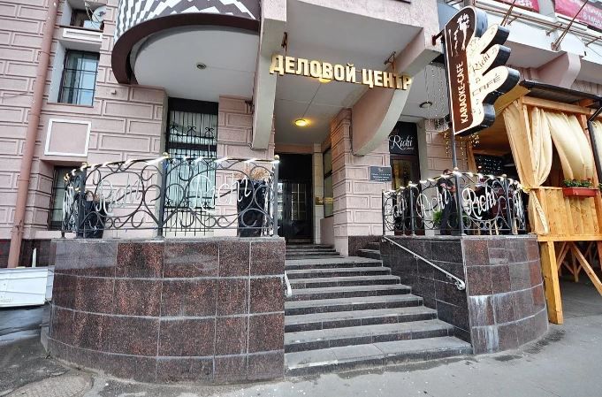 фасад дома, здание по адресу г Москва, Оружейный пер, д 15А 