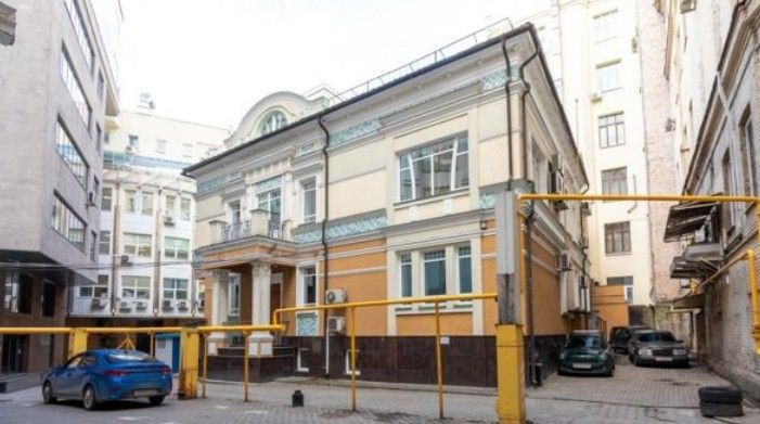 фасад дома, здание по адресу г Москва, Мясницкий проезд, д 1 стр 2